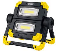 Draper 87696 Lampe de travail rechargeable COB Jaune 10 W