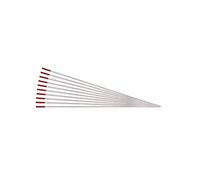 Draper 98448 Lot de 10 électrodes en tungstène Thoriated 1,6 mm x 150 mm