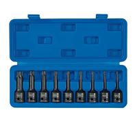 Draper 99184 Lot de 9 embouts à douilles TX-Star 1/2" Sq. 78 mm