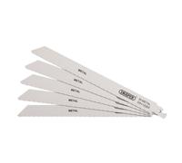 Draper Bi-Métal Scie à Guichet Lames Coupe Métal 225mm 18tpi 5Pk 38631