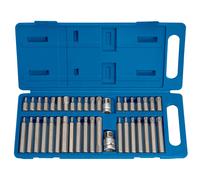 Draper Coffret plastique de 40 douilles TX-STAR®, Spline (XZN), CHC