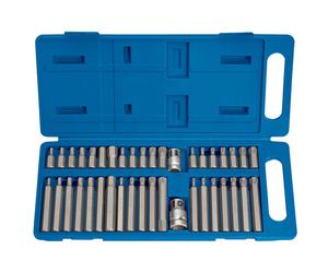 Draper Coffret plastique de 40 douilles TX-STAR®, Spline (XZN), CHC