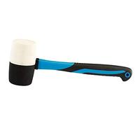 Draper CRM/FG Maillet à tête en caoutchouc avec tiges en fibre de verre, Bleu, 800 G