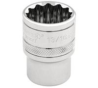 Draper D-AF Douille à 12 pans carrée 3/8", bleu, 49482