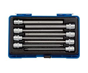 Draper D-hex/8/150 carré d'entraînement hexagonal douilles de, Bleu, 3/20,3 cm, Lot de 8 pièces