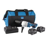 Draper D20 Nibbler Sans Balais 20V, 2 Batteries 5,0Ah + Chargeur Rapide