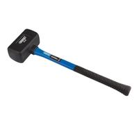 Draper Dbh20 Dead Blow Maillets en caoutchouc avec tiges en fibre de verre, Bleu