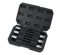Draper Douilles Longues E-Type Pour Culasse 1/2"D 6 Pièces E10 à E20 07125