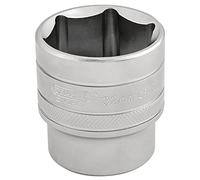 Draper Expert 16622 Douille à entraînement carré 1/2" 32 mm | Douille hexagonale à 6 pans | Accessoire de n acier au chrome vanadium