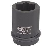 Draper Expert 5007 Douille à choc 6 pans à entraînement carré Hi-Torq 26 mm