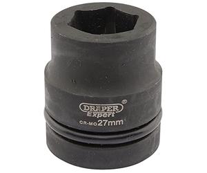 Draper Expert 5098 17 mm 2,5 cm carré d'entraînement Hi-Torq 6 pans Douille à impact, 425-MM