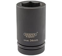 Draper Expert 5132 17 mm 2,5 cm carré d'entraînement Hi-Torq à 6 points Deep Impact Socket, 425D-MM