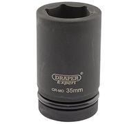 Draper Expert 5132 17 mm 2,5 cm carré d'entraînement Hi-Torq à 6 Points Deep Impact Socket, 425D-MM