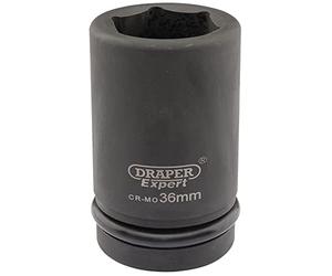 Draper Expert 5132 17 mm 2,5 cm carré d'entraînement Hi-Torq à 6 points Deep Impact Socket, 425D-MM