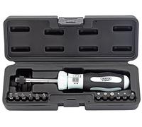 Draper Expert 75170 Jeu de 13 tournevis dynamométriques | Kit de tournevis Torx | Jeu de douilles dynamométriques réglables 1-5 Nm | Poignée ergonomique ergonomique