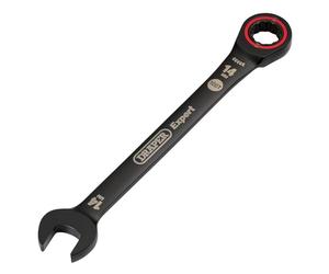 Draper Expert HI-TORQ 03887 Clé mixte à cliquet métrique 14 mm Noir