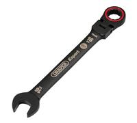 Draper Expert HI-TORQ 03923 Clé mixte à cliquet à tête flexible métrique Noir 16 mm