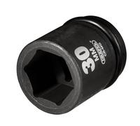 Draper Expert Hi-Torq 28735 Douille à choc 6 pans Carré 30 mm Bleu