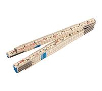 Draper Frw/III pliante Bois Règle, Bleu, 2 m