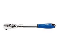 Draper Her72/FH 72 dents Tête flexible extensible liquet réversible, Bleu, 1/5,1 cm carré d'entraînement