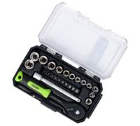 Draper Hi-Torq Douille Métrique et Bit Set 0.6cmD 25 Pièce 6 Point 4'13mm 24233