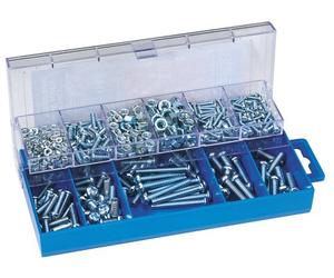 Draper HW6 Coffret de vis à tête cylindrique et écrous 366 pièces