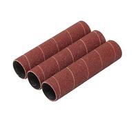 Draper Lot de 3 manchons abrasifs en oxyde d'aluminium grain 80 25 x 115 mm 08403
