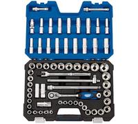 Draper H63amn/SG 1/5,1 cm SQ. Dr. mm/AF combiné de douilles (63 pièces), bleu