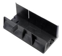 Draper Maxi Boîte à onglets 322 mm x 102 mm x 100 mm - 48678 - Guide de coupe d'angle en bois, outil à onglet, bleu