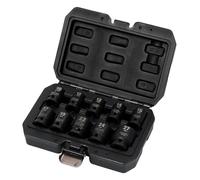 Draper Métrique Impact Douille Set 1.3cmD 10pc Standard Long en Cas de Stockage