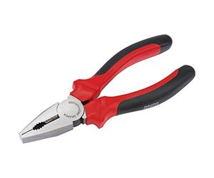 Draper Pinces universelles 67925, 160 mm - Acier au carbone durci, poignées gainées souples deux tons