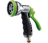Draper Pistolet d'arrosage à 7 modes | Buse de tuyau d'arrosage | Raccord en laiton | Connecteur universel | 25342