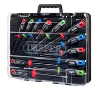 Draper Poignée Souple Screwdriver Set 12 Pièce Mélange avec Magnétique Orteils