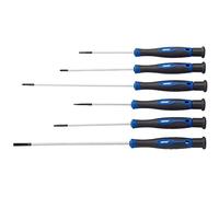 Draper PSS6XL Jeu de tournevis de précision extra longs, bleu