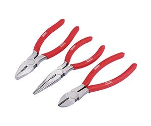 Draper Redline 67924-Jeu de pinces de 160 mm avec poignées trempées dans du PVC (3 pièces)