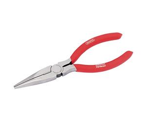 Draper RedlinePince à bec long | Pince robuste avec poignées trempées en PVC | Pince à bec aiguille de 160 mm | 67869