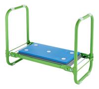 Draper Repose-genoux de jardin pliable 2 en 1 avec poignées | Coussin de genoux pour plantation d'extérieur | Tabouret d'allotissement | Cadre tubulaire en fer | 64970