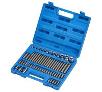 Draper S2 Mécanique Prise et Bit Set 3/21.6cmD 61 PC Torx Hex Ribe Pz 63376