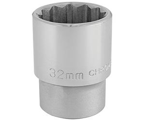 Draper T-MM/B Douille 3/4 à 12 pans (32 mm), Bleu, 32 mm
