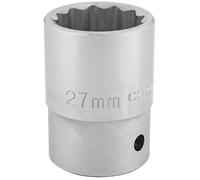 Draper T-MM/B Douille carrée 3/4 12 pans (27 mm), Bleu, 27 mm