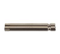 Draper T40 Torx Star Screwdriver Bit 1/4" Hex 75Mm Long (Pack De 2) 66853