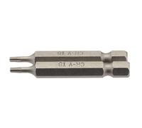 Draper T8 Torx Star Screwdriver Bit 1/4" Hex 50Mm Long (Pack De 2) 66484