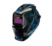 Draper Tools 02514 Casque de soudeur auto-obscurcissant Bleu Tête de mort