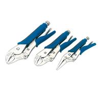 Draper 9006/3A Lot de 3 Pinces étau
