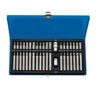 Draper Tools Jeu d'embout hexagonal, Torx et cannelé 40 pièces TX-STAR 33322