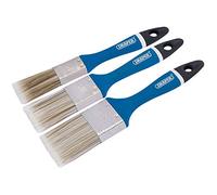 Draper Tools PB/SAT/100S/Lot Paint-brush Ensemble, Bleu, Lot de 3 Pièces
