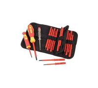 Draper Tools Testeur de tension et de tournevis isolé 18 pièces 05776
