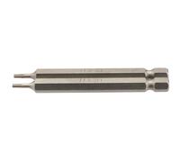 Draper Torx Star Screwdriver Bit 1/4" Hex 75Mm Long T7 (Pack De 2) 66829