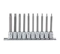 Draper TX-Star 16310 Lot de 10 douilles carrées 3/8" 100 mm