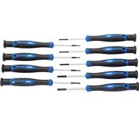 Draper TX-STAR 28117 Jeu de 9 tournevis de précision T4-T20 | Embouts en chrome vanadium durci | Poignées souples | Ensemble d'outils à main | 28117